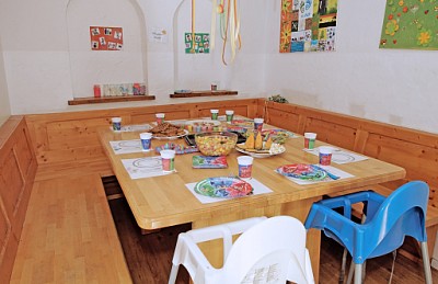 Ansicht: Eg essecke gedeckt